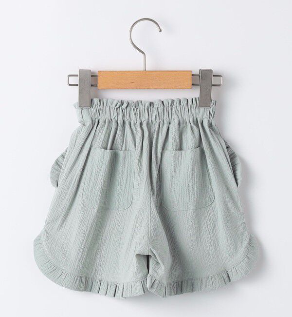 SHIPS KIDS「SHIPS KIDS:100～130cm / 〈接触冷感〉ドライタッチ フリル ショート パンツ」|その他|