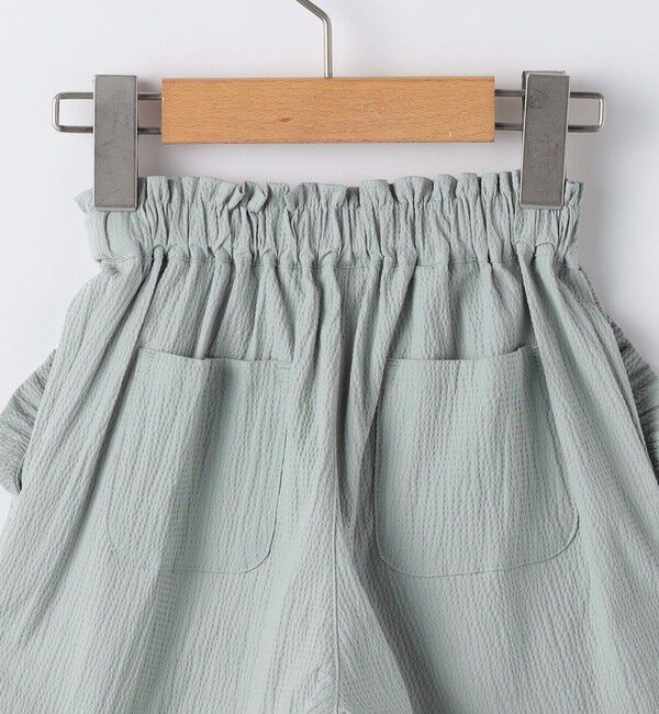 SHIPS KIDS「SHIPS KIDS:100～130cm / 〈接触冷感〉ドライタッチ フリル ショート パンツ」|その他|