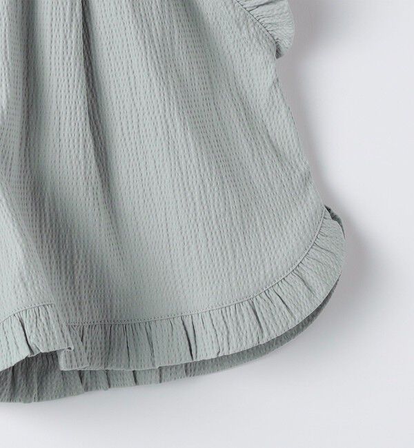 SHIPS KIDS「SHIPS KIDS:100～130cm / 〈接触冷感〉ドライタッチ フリル ショート パンツ」|その他|