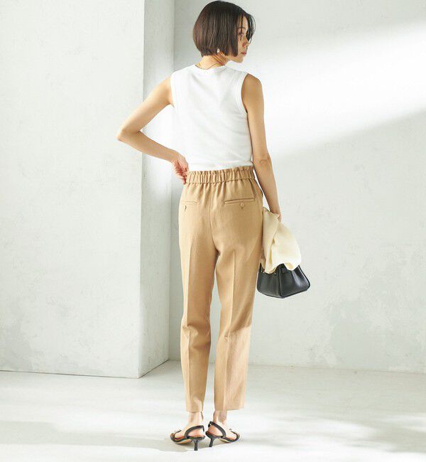 SHIPS for women「〈洗濯機可能〉コットン ベア テレコ リブ タンクトップ」|タンクトップ|