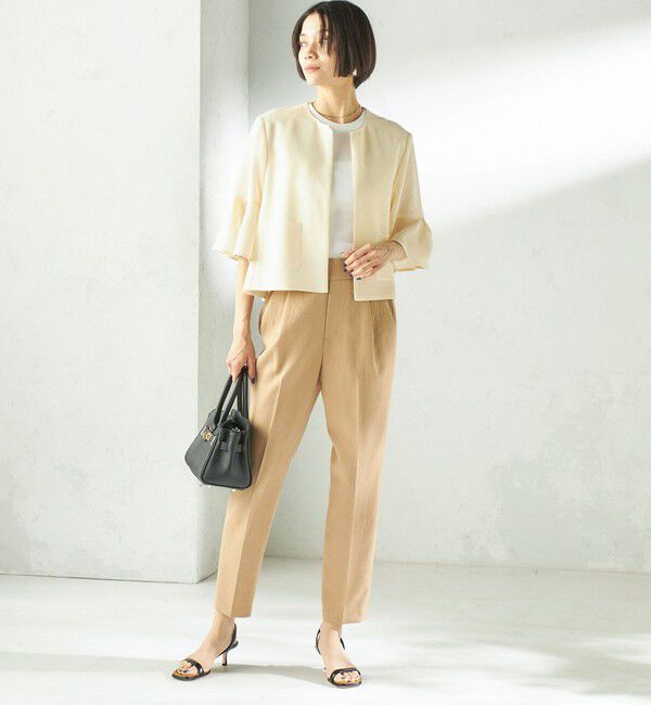 SHIPS for women「〈洗濯機可能〉コットン ベア テレコ リブ タンクトップ」|タンクトップ|