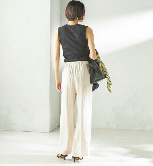 SHIPS for women「〈洗濯機可能〉コットン ベア テレコ リブ タンクトップ」|タンクトップ|