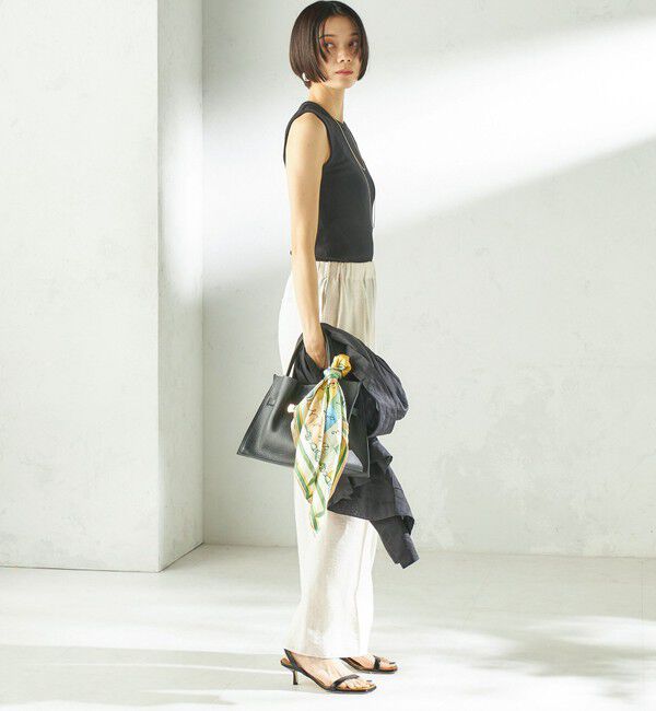 SHIPS for women「〈洗濯機可能〉コットン ベア テレコ リブ タンクトップ」|タンクトップ|