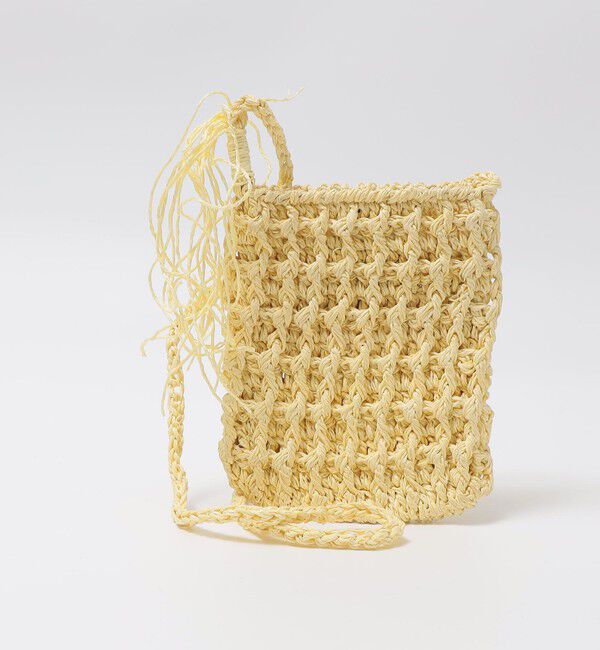 SHIPS「SUBLIME: ハンドメイド ペーパー サコッシュ」|その他|ベージュ