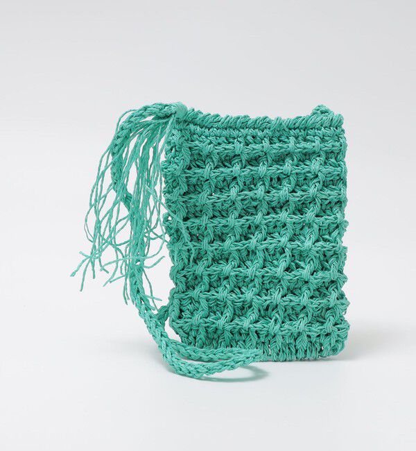 SHIPS「SUBLIME: ハンドメイド ペーパー サコッシュ」|その他|ライトブルー