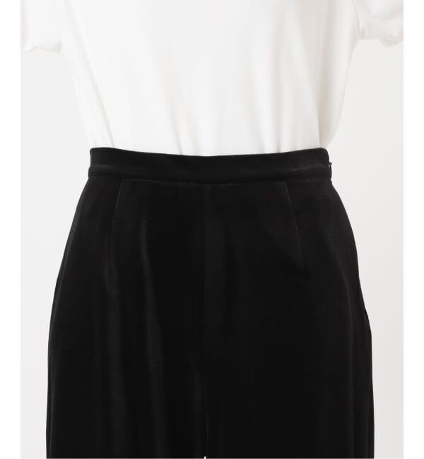 OUTDOOR PRODUCTS Usual Things「ベロアフレアパンツ」|スラックス|