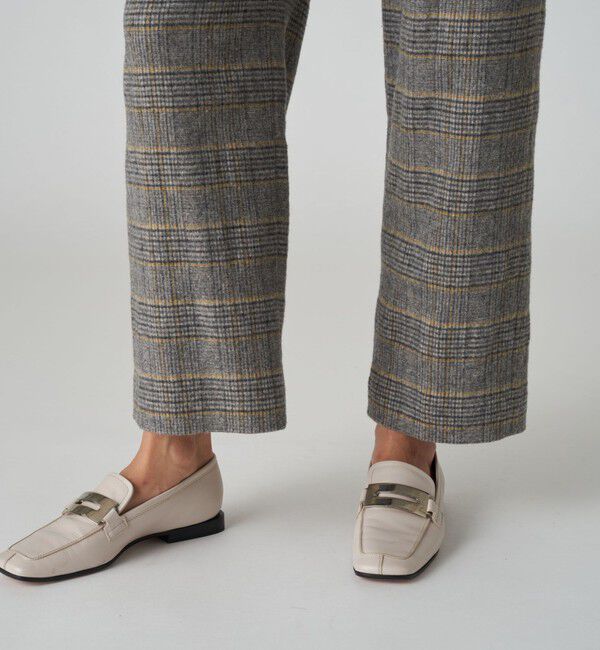 MACPHEE「エコテックウールストレッチ イージーストレートパンツ」|その他|