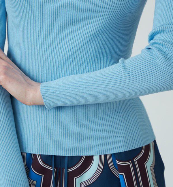 Ballsey「スーパーエクストラファインウールリブ タートルネックプルオーバー」|ニット・セーター|