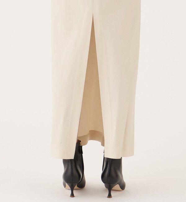 DES PRES「グロッシーサテン Iラインマキシワンピース」|ワンピース|