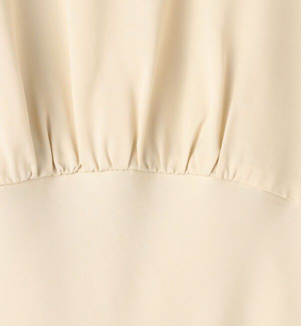 DES PRES「グロッシーサテン Iラインマキシワンピース」|ワンピース|