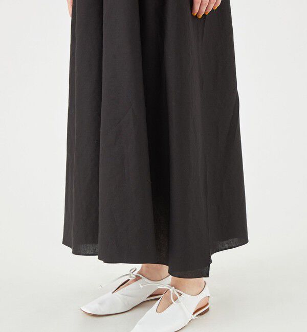 MACPHEE「レイヤードクロシェ ホルターネックワンピース」|ワンピース|