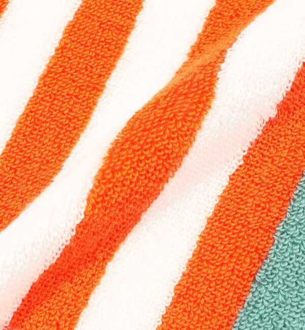 TOMORROWLAND HOME「コットンストライプハンドタオル」|タオル|
