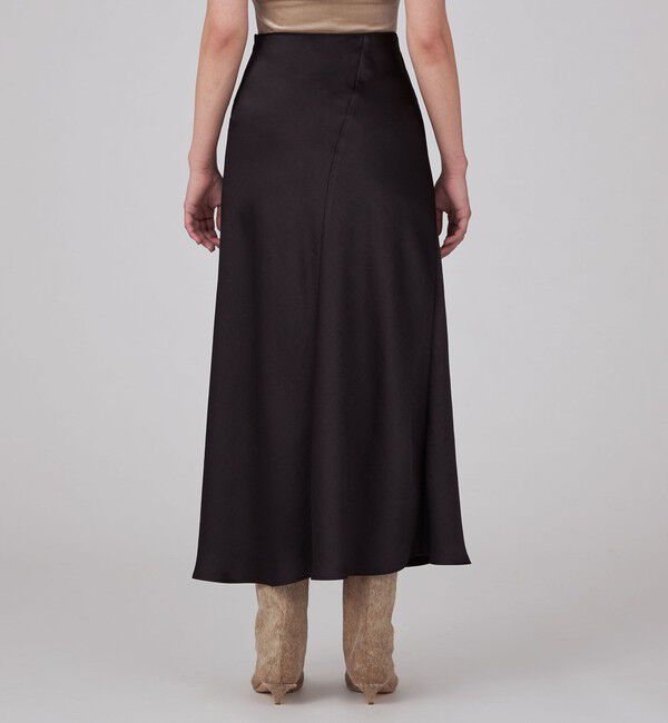 MACPHEE「ビンテージサテン マーメイドスカート」|フレア|