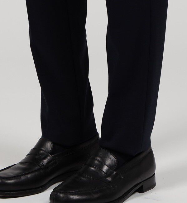 TOMORROWLAND MENS「ストレッチポンチ ノープリーツ スリムパンツ」|スラックス|