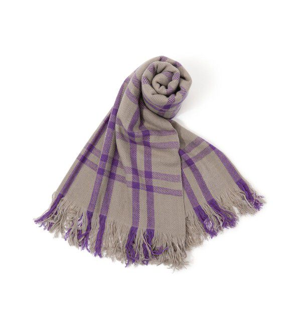 TOMORROWLAND GOODS「denis colomb ストール」|ストール|16 グレー系