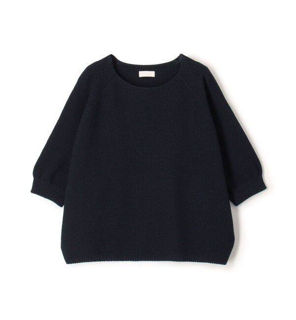 Ballsey「モスステッチ ワイドプルオーバー」|ニット・セーター|69 ネイビー