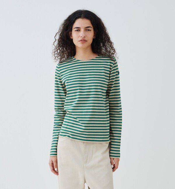 TOMORROWLAND GOODS「【別注】Le minor  ロングスリーブ ボーダー カットソー」|Tシャツ・カットソー|