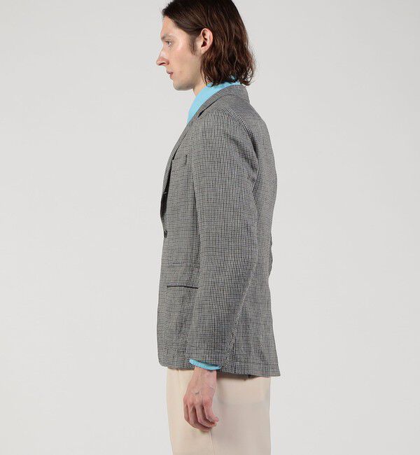 TOMORROWLAND MENS「アイリッシュリネン シングルブレステッド 3Bジャケット」|テーラードジャケット|