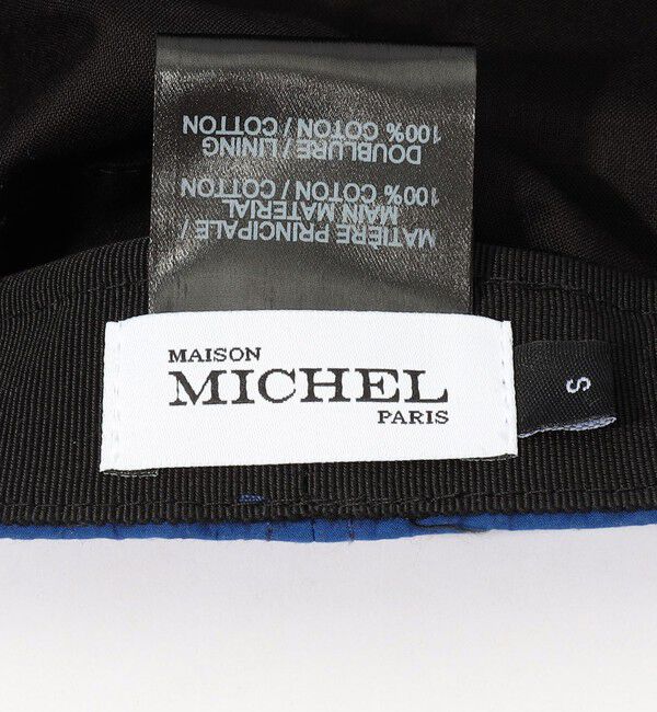 TOMORROWLAND GOODS「MAISON MICHEL New Abby Cap」|キャップ・キャスケット|