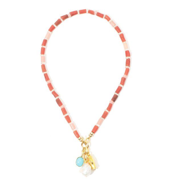 TOMORROWLAND GOODS「Lizzie Fortunato Red Sea ネックレス」|ネックレス|36 レッド系