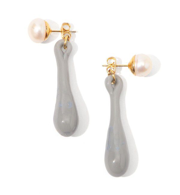 TOMORROWLAND GOODS「LEVENS JEWELS Pearl&Tear ピアス」|ピアス|