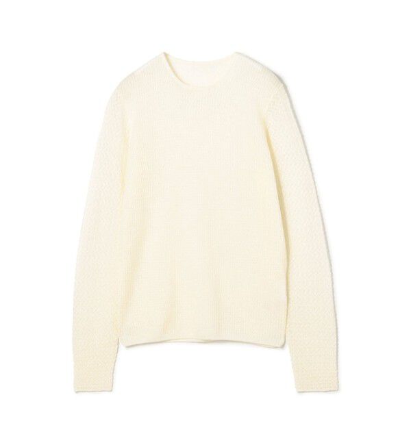 Ballsey「ツイストウール クルーネックプルオーバー」|ニット・セーター|11 ホワイト