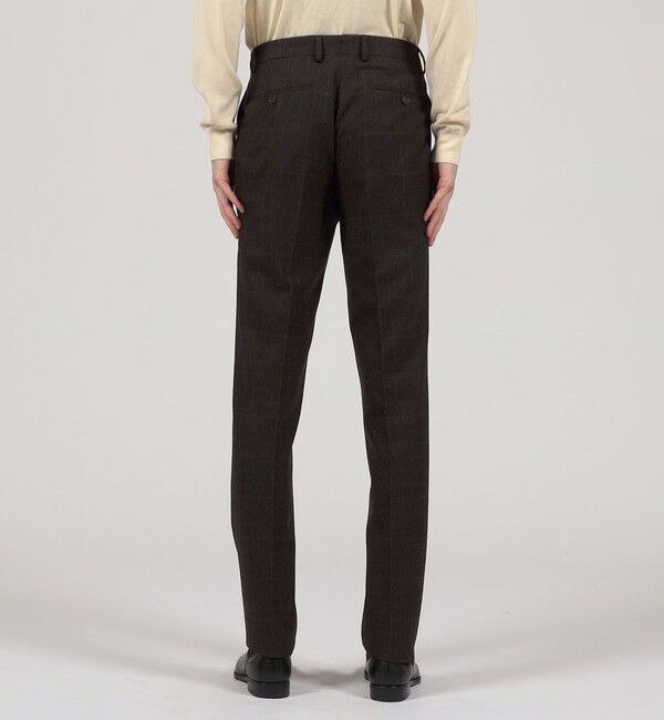 TOMORROWLAND MENS「ウールナチュラルストレッチ ノープリーツスラックス DRAGO」|スラックス|