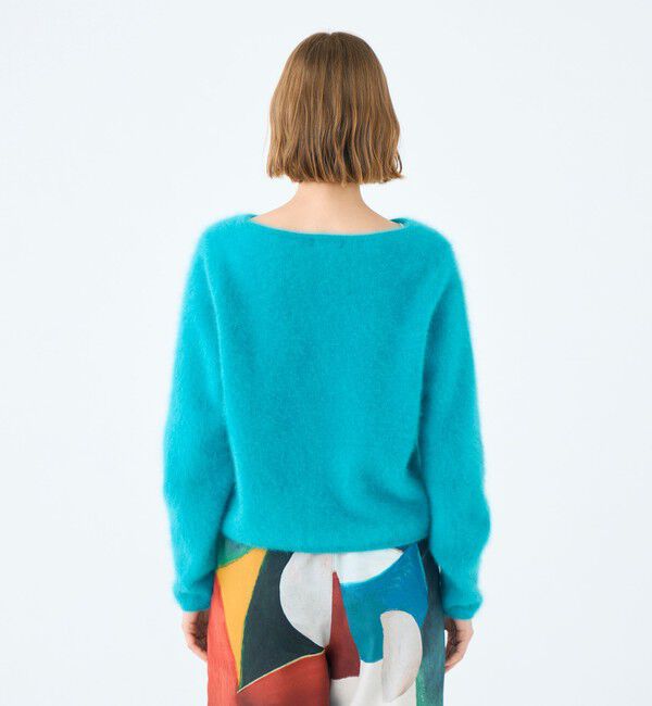 Ballsey「フラッフィーヤーン Vネックプルオーバー」|ニット・セーター|