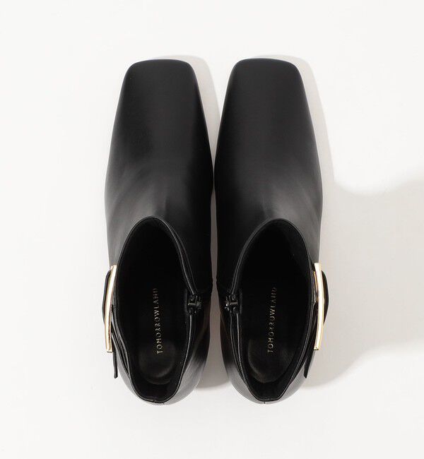 TOMORROWLAND GOODS「TOMORROWLAND ベルトバックル ショートブーツ」|ショートブーツ|