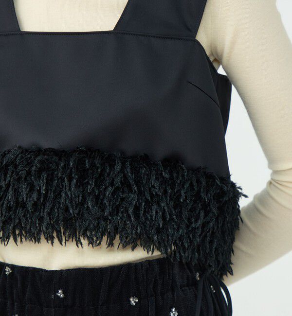 Ballsey「フェザーコンビ ショートビスチェ」|その他|