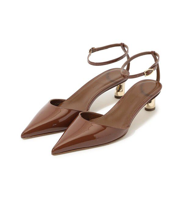 TOMORROWLAND GOODS「PAUL ANDREW Efficent ポインテッドトゥパンプス」|パンプス|47 ブラウン