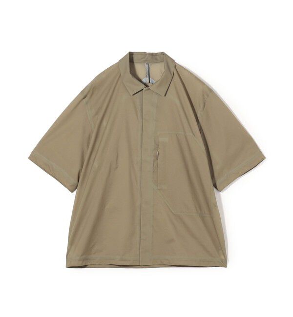TOMORROWLAND BUYING WEAR「ARC&rsquo;TERYX VEILANCE Demlo SS Shirt M ハーフスリーブシャツ」|シャツ・ブラウス|43 ベージュ