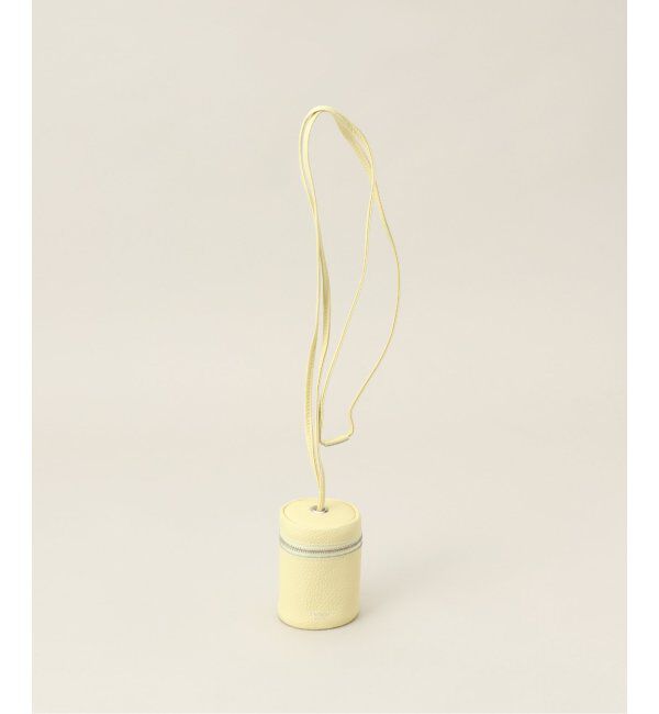  「【blancle/ ブランクレ】S.LETHER CYLINDER BAG Limited」|ショルダー・メッセンジャー|イエロー