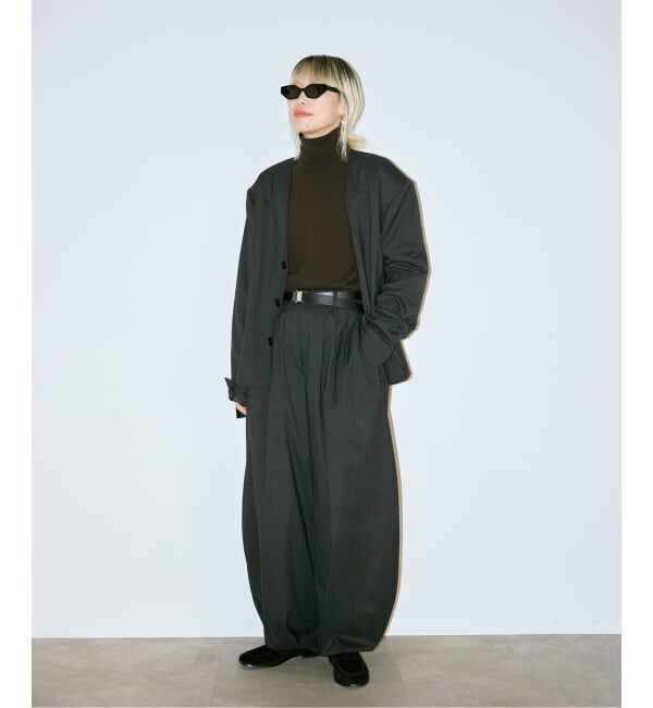  「SHORT NO COLLAR ジャケット」|その他|