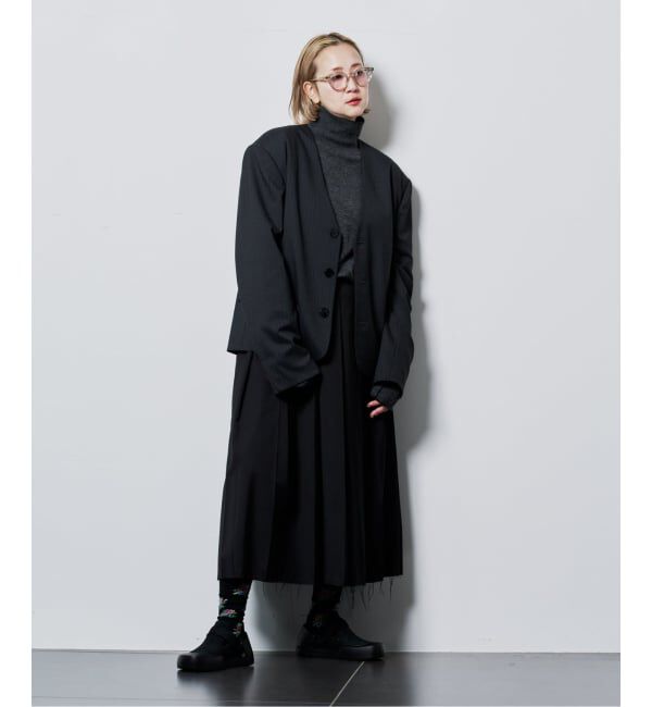  「SHORT NO COLLAR ジャケット」|その他|