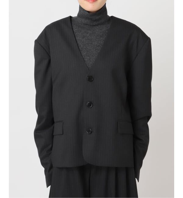  「SHORT NO COLLAR ジャケット」|その他|