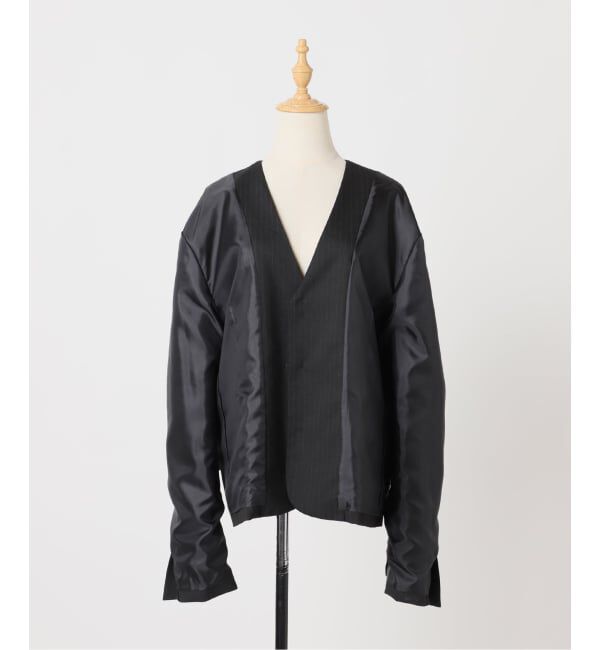  「SHORT NO COLLAR ジャケット」|その他|