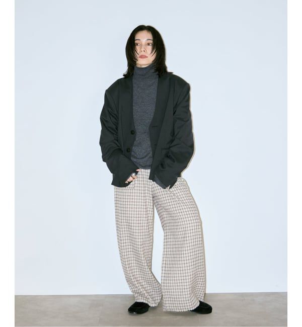  「SHORT NO COLLAR ジャケット」|その他|