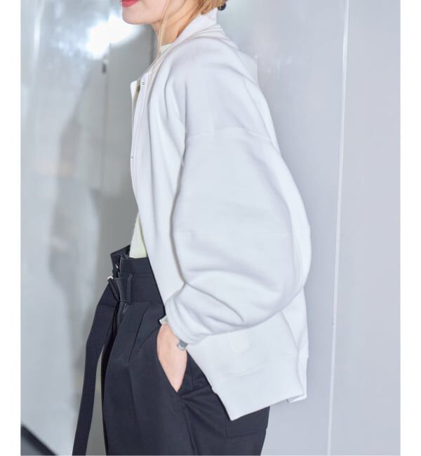  「SEEALL 別注 ERGONOMIC SNAP CARDIGAN [WHITE]：スウェット」|スウェット・ジャージ|