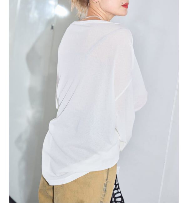  「WAFFLE LONG SLEEVE TEE：Tシャツ」|Tシャツ・カットソー|