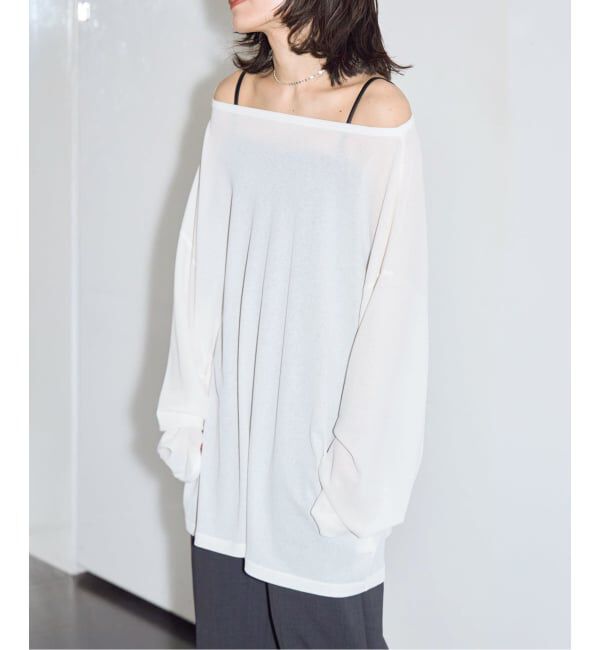  「WAFFLE LONG SLEEVE TEE：Tシャツ」|Tシャツ・カットソー|ホワイト