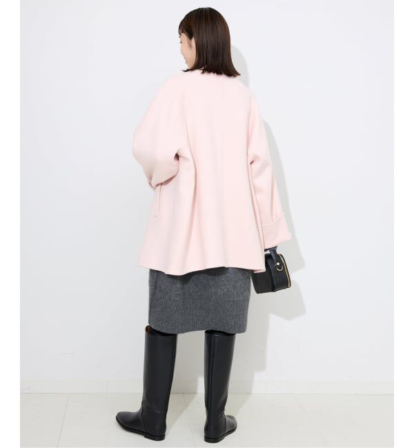 SLOBE IENA「《追加》ウォッシャブルファーリーミニワンピース」|ワンピース|