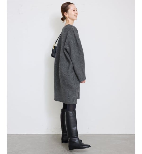 SLOBE IENA「《追加》ウォッシャブルファーリーミニワンピース」|ワンピース|