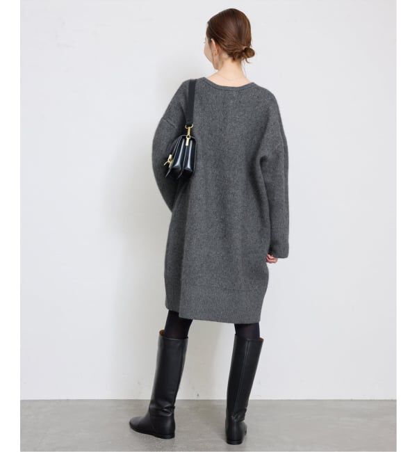 SLOBE IENA「《追加》ウォッシャブルファーリーミニワンピース」|ワンピース|