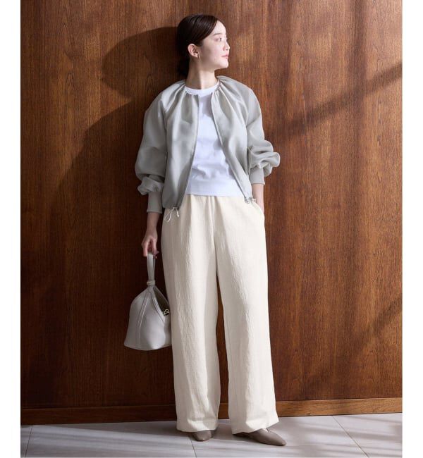 IENA「《追加》アンティークサテン イージーパンツ」|その他|