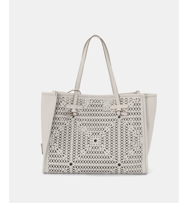 IENA「GIANNI CHIARINI/ジャン二 キアリー二 MARCELLA LNR バッグ BS12390」|トートバッグ|ホワイト