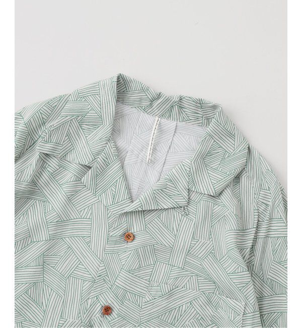 EDIFICE「m&rsquo;s braque (エムズ ブラック)  別注 デットストックアロハシャツ」|シャツ・ブラウス|