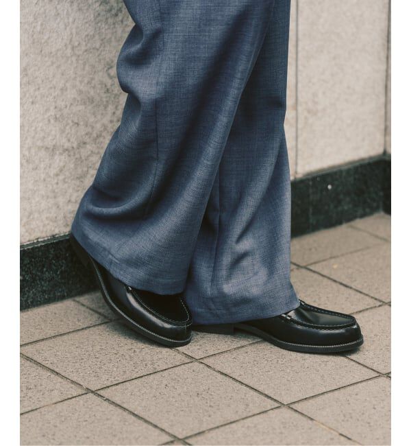 417 EDIFICE「【EVALET / エバレット】メッシュ ワイドパンツ "セットアップ着用可能"」|スラックス|