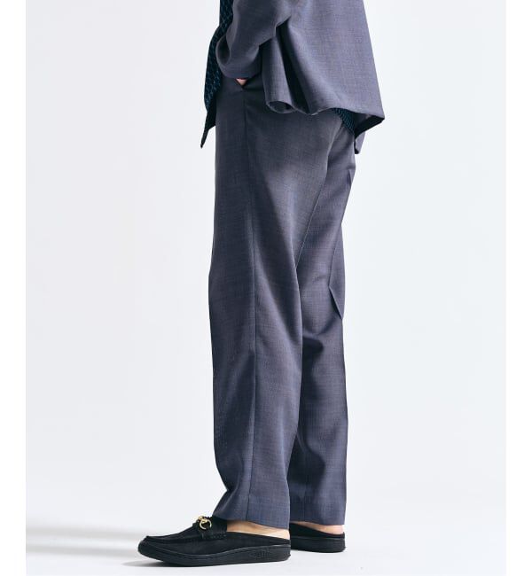 417 EDIFICE「【EVALET / エバレット】 メッシュスリムパンツ　"セットアップ着用可能"」|スラックス|