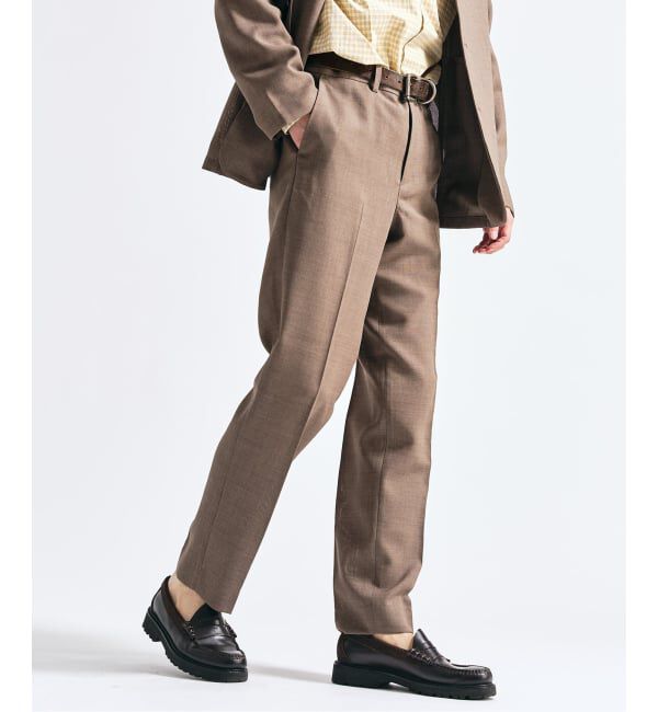 417 EDIFICE「【EVALET / エバレット】 メッシュスリムパンツ　"セットアップ着用可能"」|スラックス|